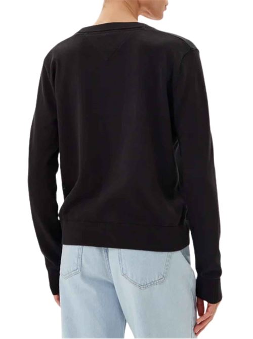 Maglioncino in cotone con scollo a V Tommy Jeans | DW0DW19888BDS